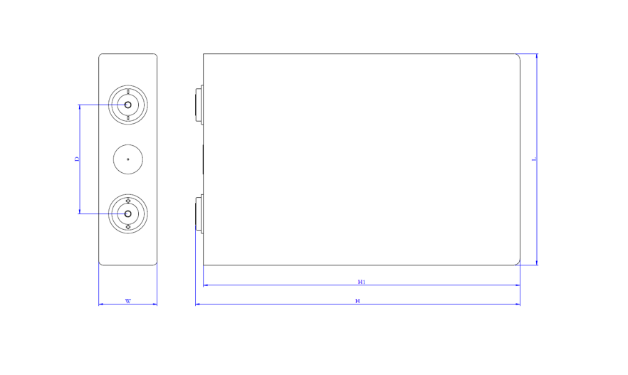 EVE  LF105-73103  3.2V  105Ah LifePo4  Battery Cells